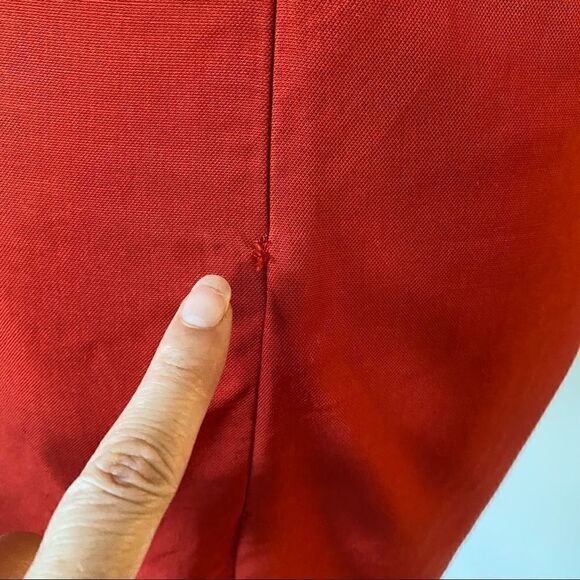 LPA Dress 146 In Red Off The Shoulder Size S - Picture 15 of 15